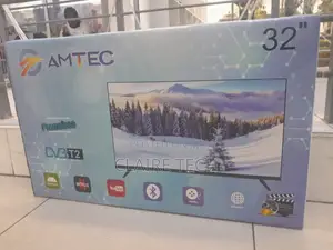New 32 Inches Smart Android Flameless Tv Amtec Tv