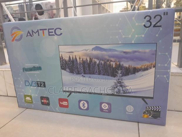 New 32 Inches Smart Android Flameless Tv Amtec Tv - main view