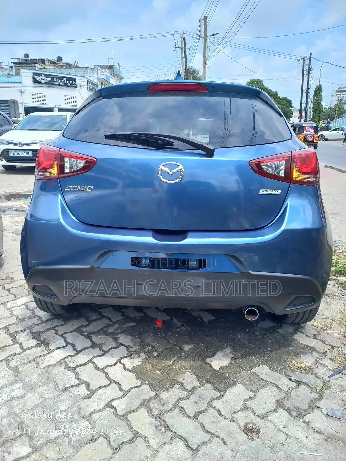 Mazda Demio 2017 Blue