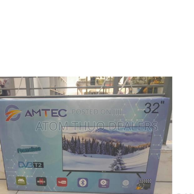 Amtec 32 Inches Smart Android Frameless Tv - main view