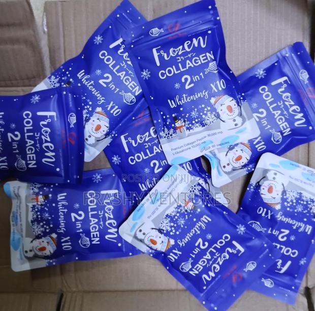 Frozen Collagen Whitening Capsules.