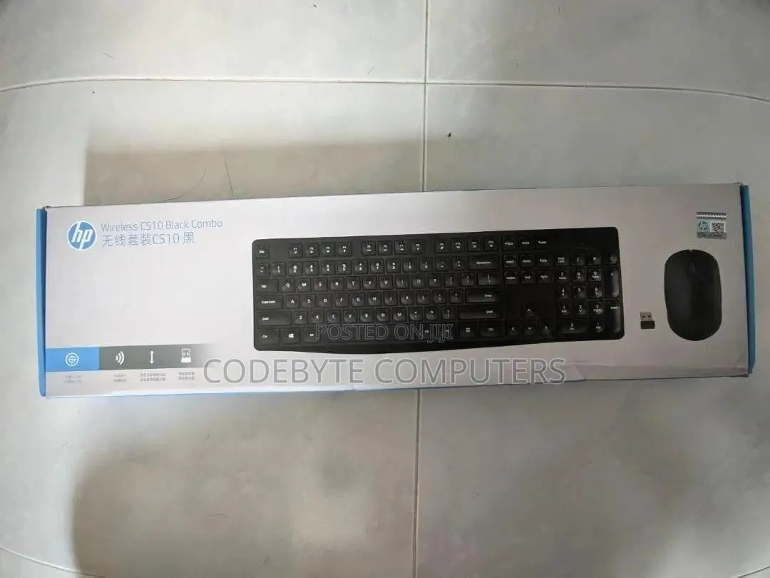 HP CS10 Wilress Keyboard Mouse
