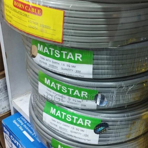 2.5mm Twin With Earth Matstar Electrical Cable**