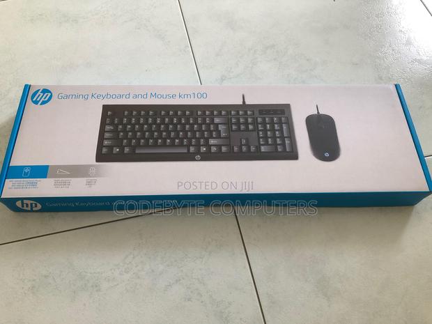 HP KM100 Wired Gaming Keyboard Mouse - main view