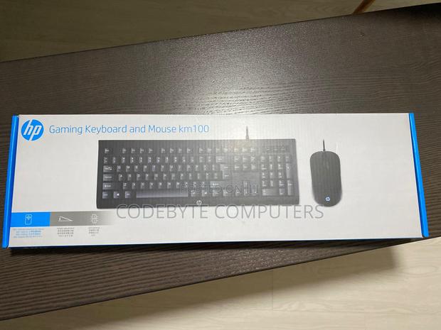 HP KM100 Wired Gaming Keyboard||HP KM100 Wired Gaming - main view