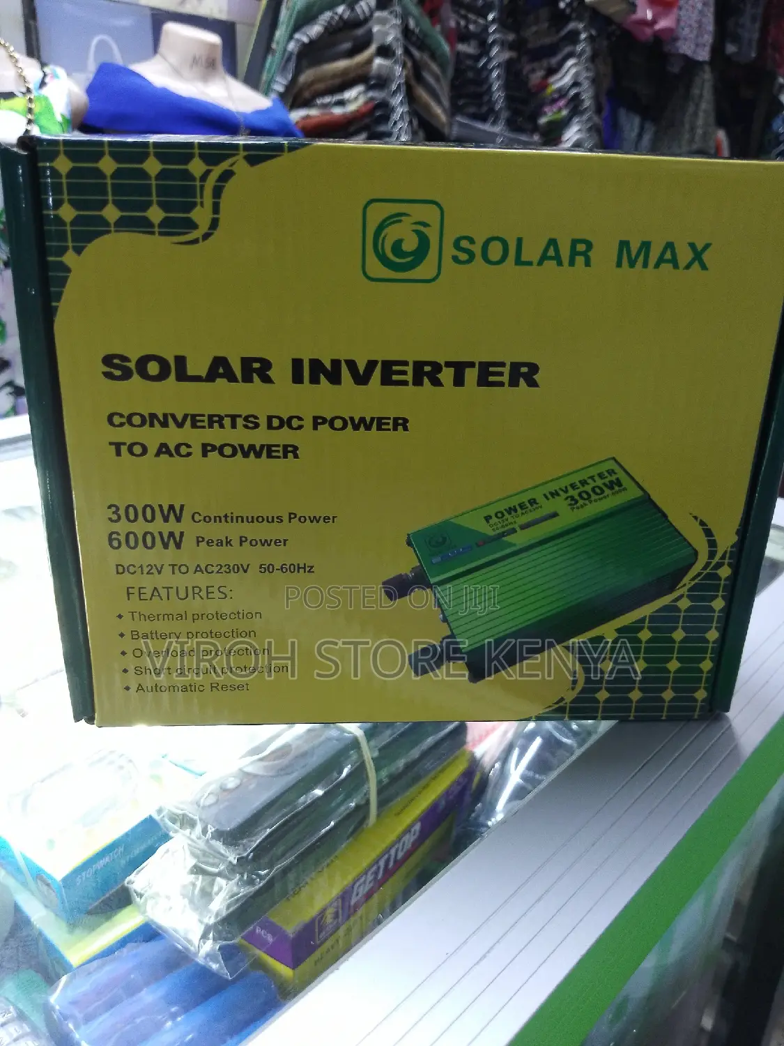 Original Solar Inverter Solarmax 300watts DC12V AC230V 60HZ