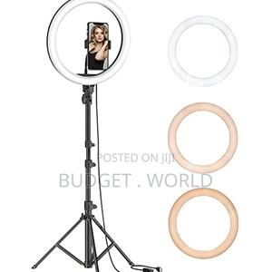 LED Ring Light 12 Inch Ring Lamp Dimmable~Remote Control - thumbnail 2