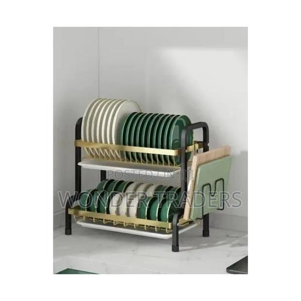 2layer Advanced Golden Black Dishrack