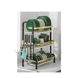 3layer Golden Black Dishrack
