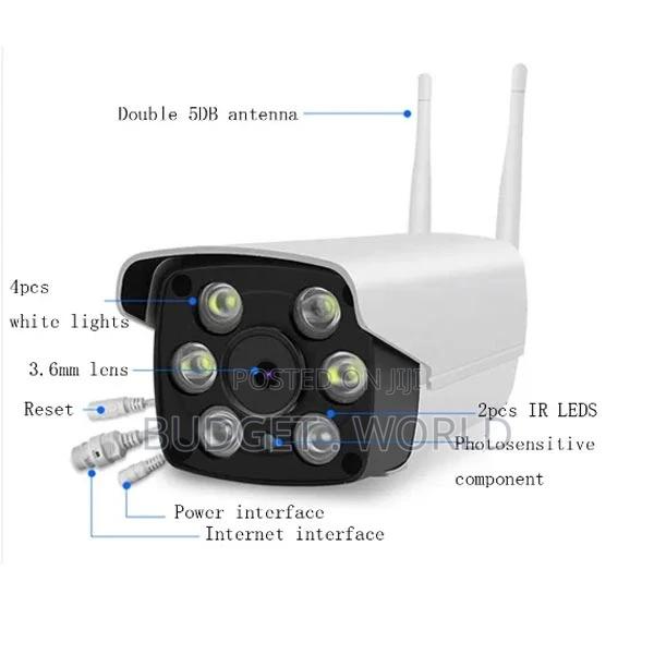 Waterproof Wi-Fi 1080P Full HD 3mp Wide Angle Bullet Outdoor