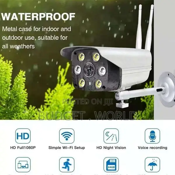 Full Color HD Night Vision 'Waterproof IP Camera Bullet