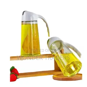 600ml Glass Oil Can