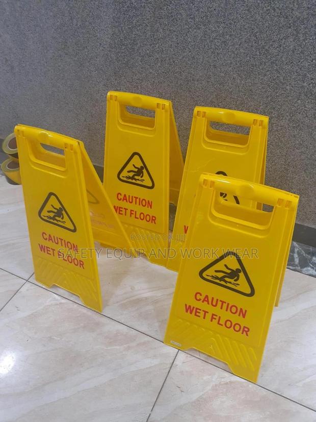 Caution Board[Cleaning In Progress ] Signages - main view