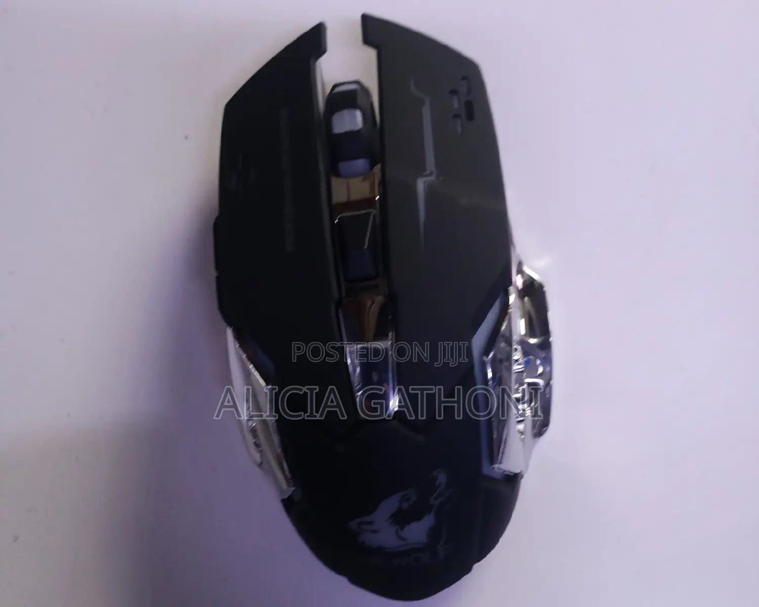 Free Wolf Gaming Mouse With RGB