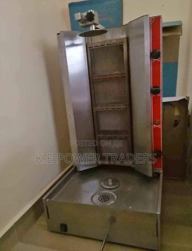 Efficient 4burner Shawarma Machine - main view