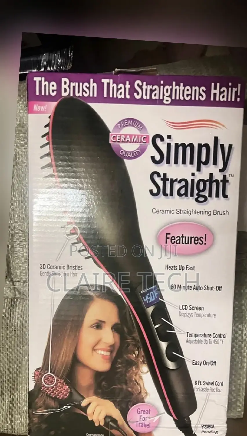 Electric Hair Straightener Comb