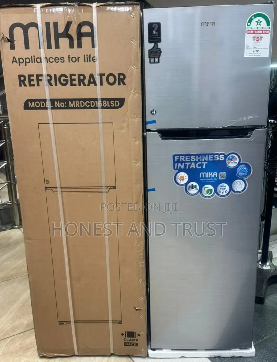 Mika 168litre Fridge