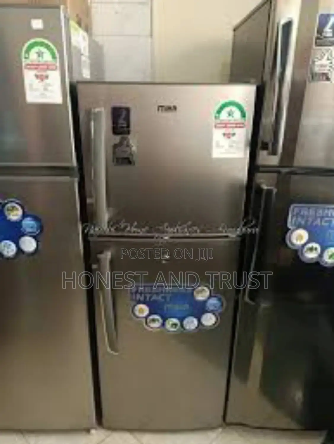 Mika 168 Liters MRDCD168LSD Double Door Fridge