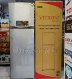 Vitron 170L Double Door Fridge VDR170DS 100 Watts✓✓