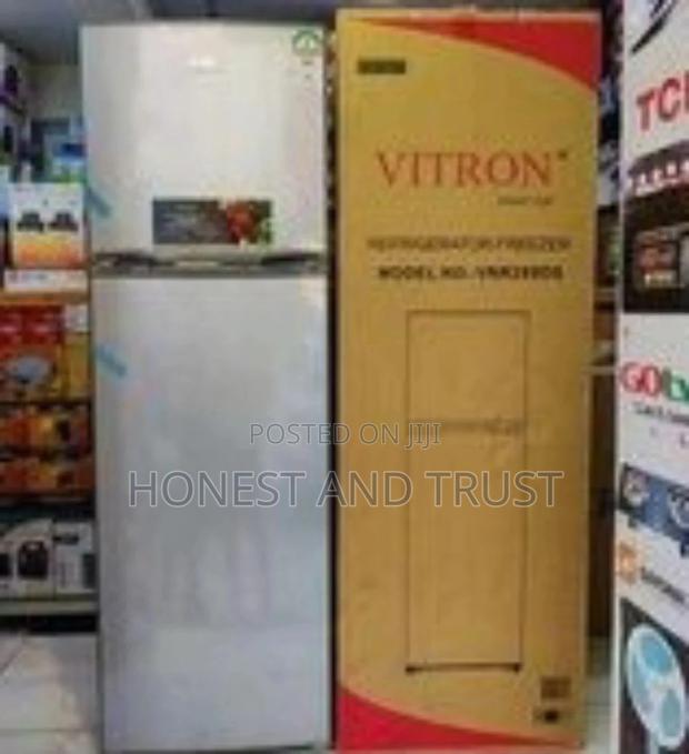 Vitron 170L Double Door Fridge VDR170DS 100 Watts✓✓
