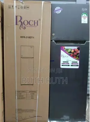 Roch 168 Liters RFR210DTI Double Door Fridge