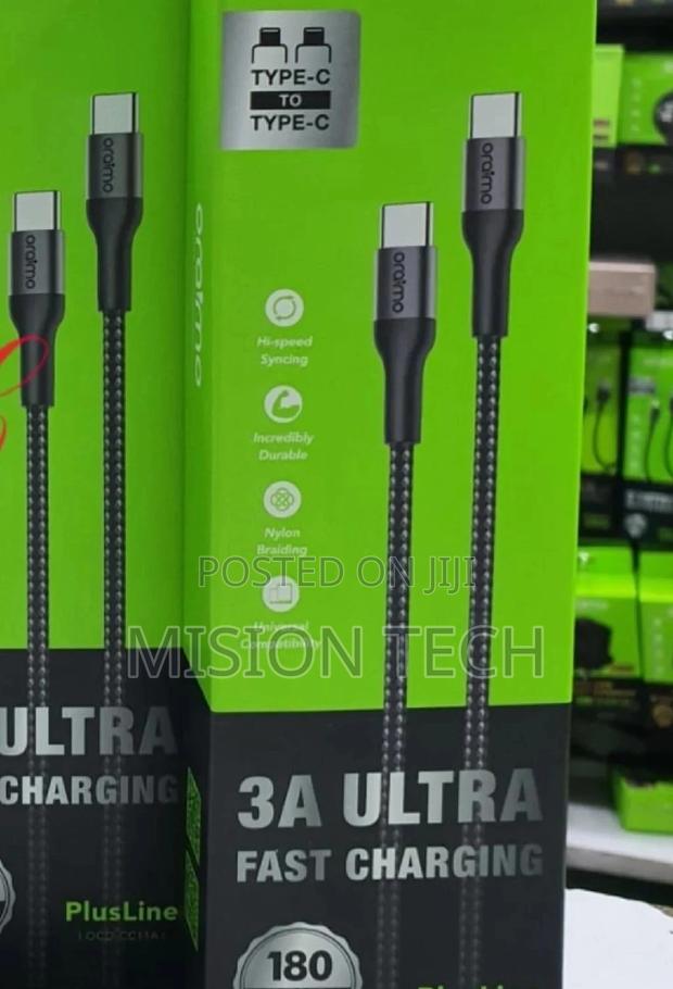 Oraimo 3A 100w Ultra Fast Charging Cable
