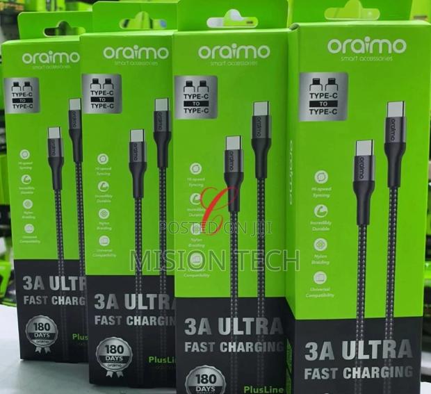 Oraimo Type C Charging Cable - thumbnail 2
