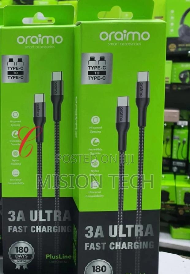 Brand New Oraimo Type C Fast Charging Cable