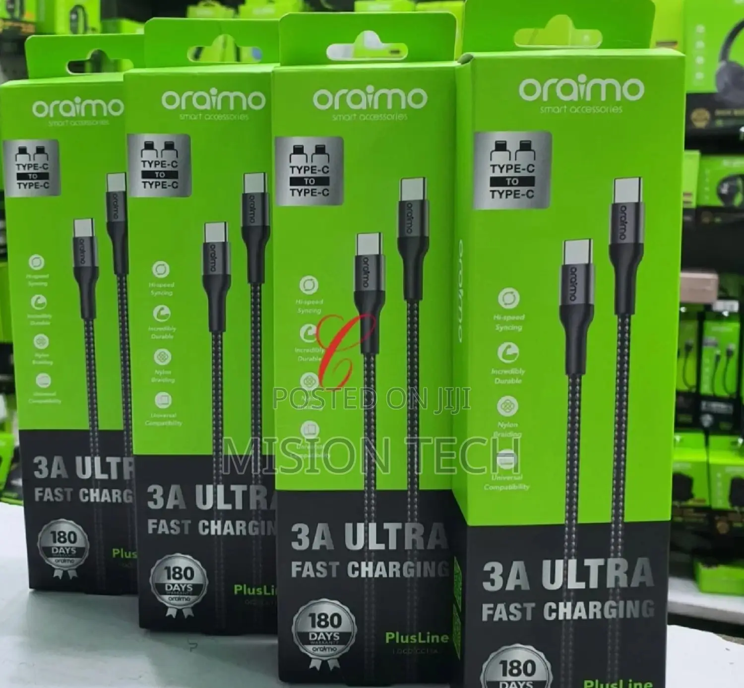 Brand New Oraimo Type C Fast Charging Cable