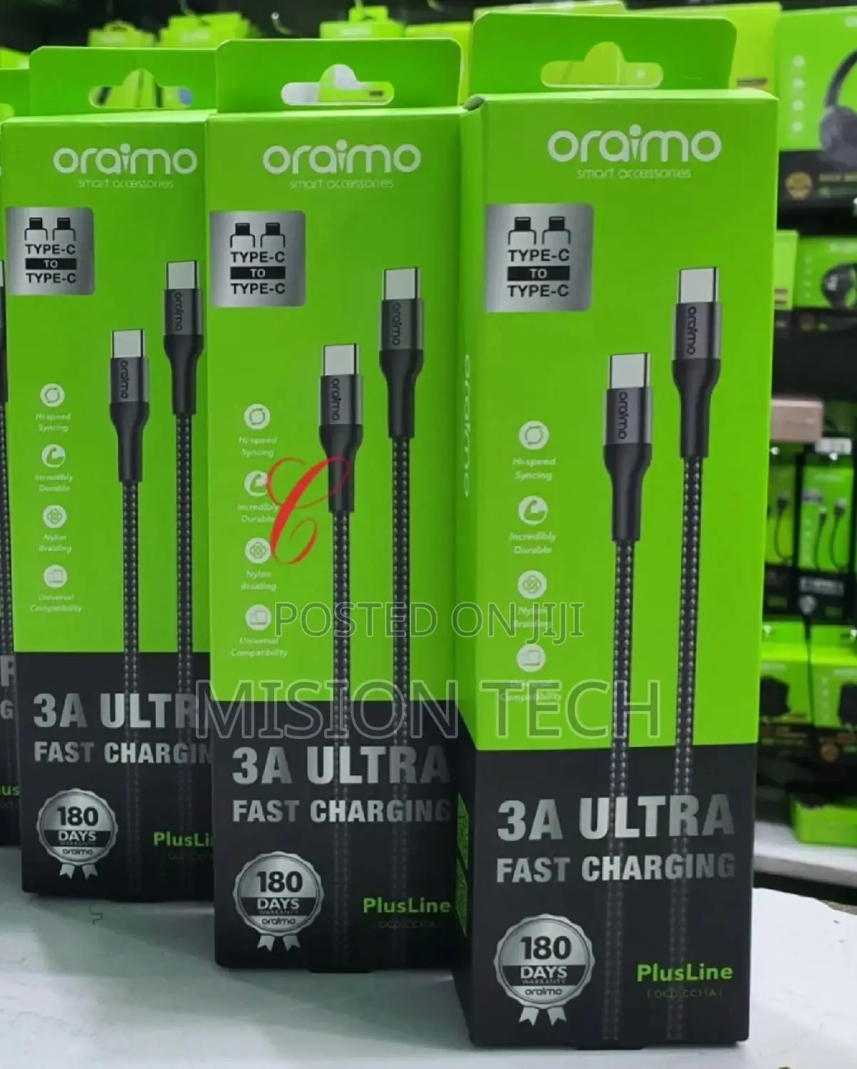 Oraimo 100w Ultra Fast Charging Cable
