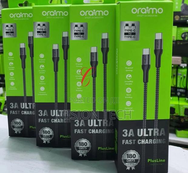 New Oraimo 100w Fast Charging Cable - main view