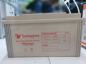 Sunnypex Deep Cycle Solar Battery 200AH