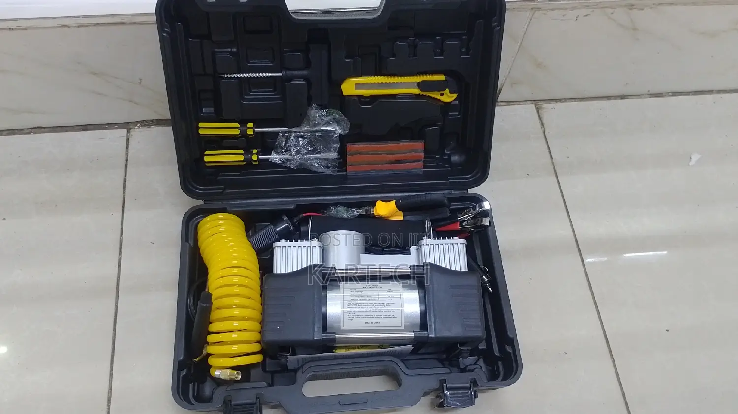 Affordable Double Air Compressor With Kit