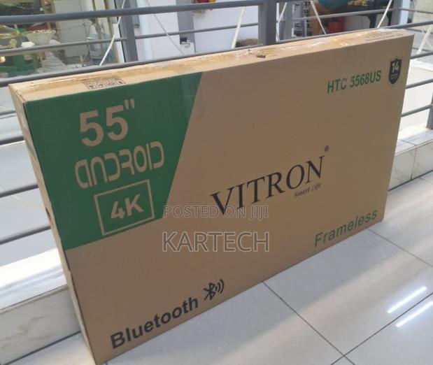 Vitron 55 Inches Smart Android Frameless Tv With Bluetooth . - thumbnail 3