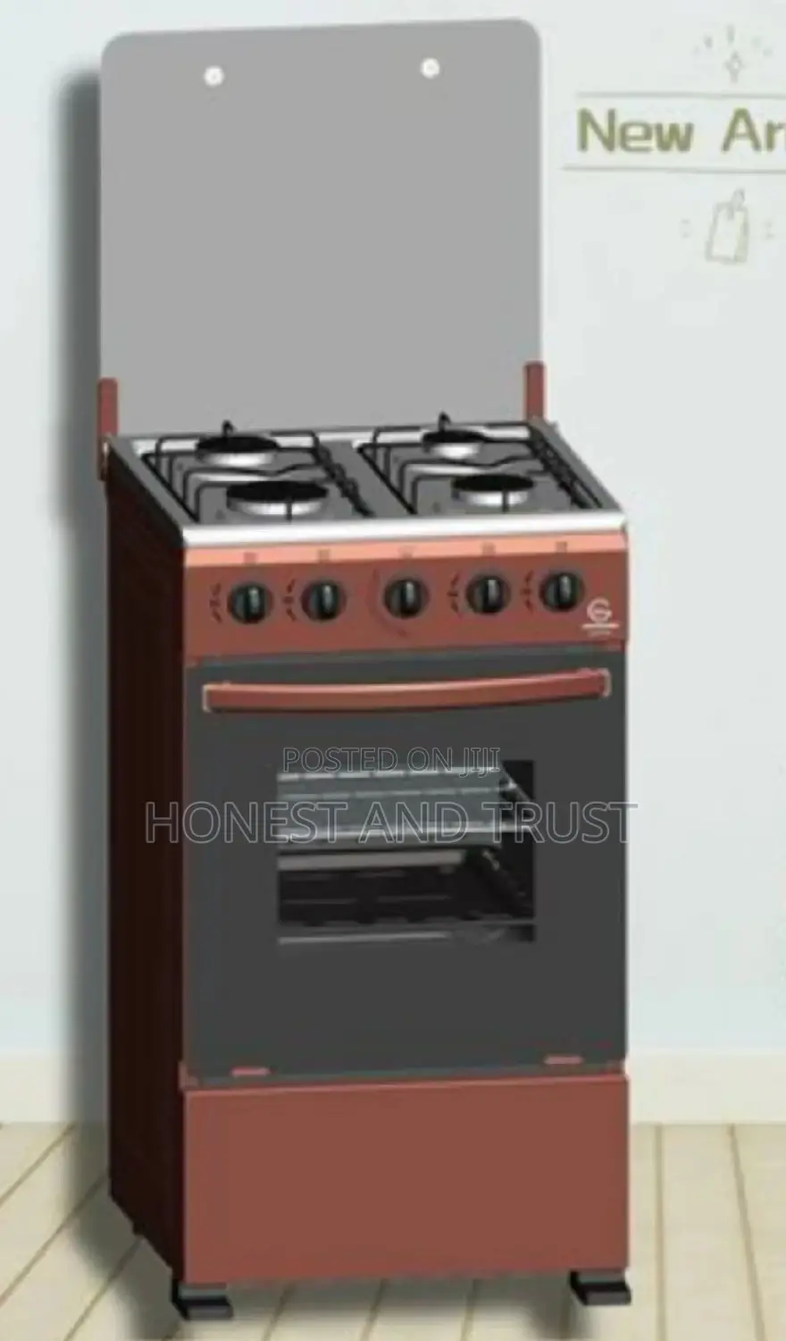 Mika Standing Cooker Full Gas 60 by 60