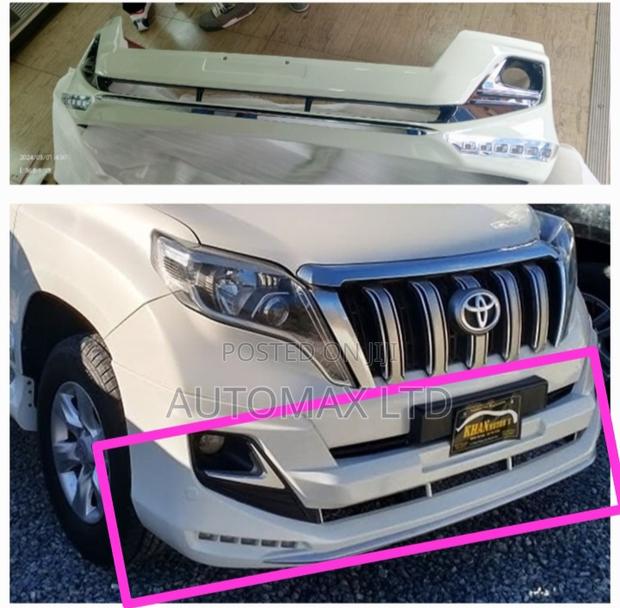 Toyota Land Cruiser Prado, J150, New Bumper Lip Extension