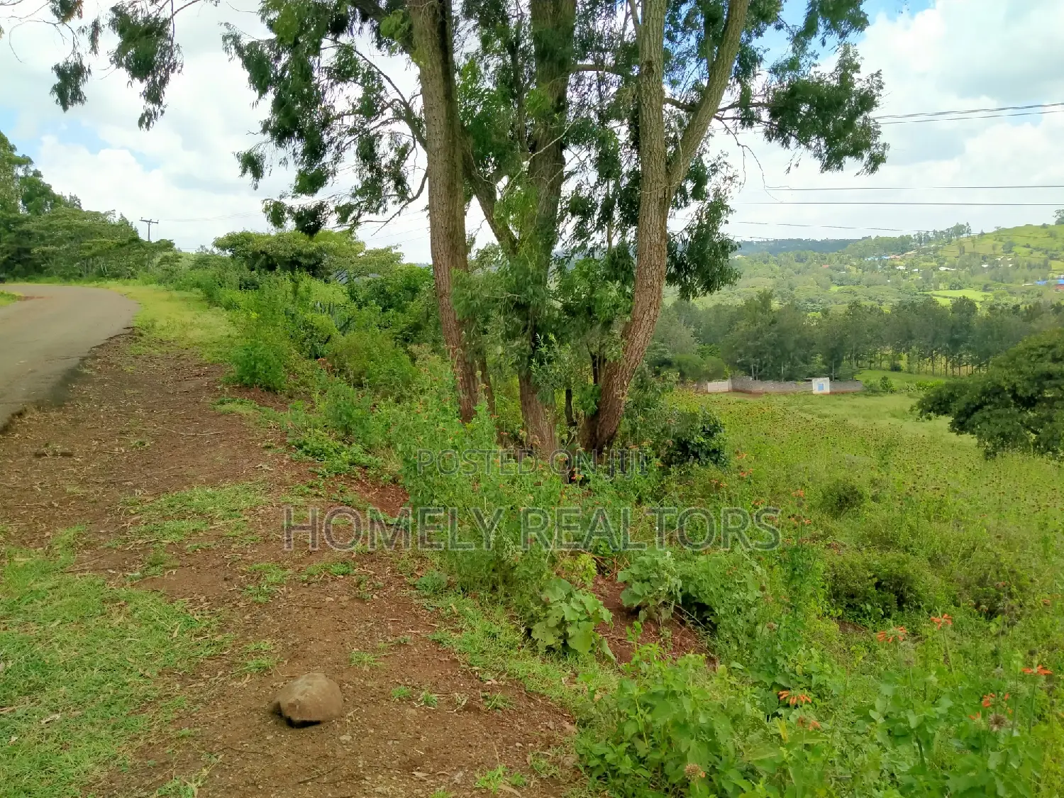 8 Acres of Land in Kiserian Touching Tarmac. Has Scenic View