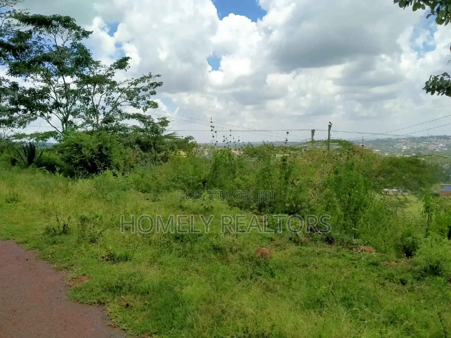 8 Acres of Land in Kiserian Touching Tarmac. Has Scenic View