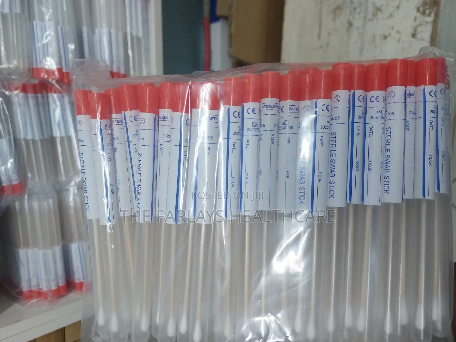 Sterile Swab Sticks.