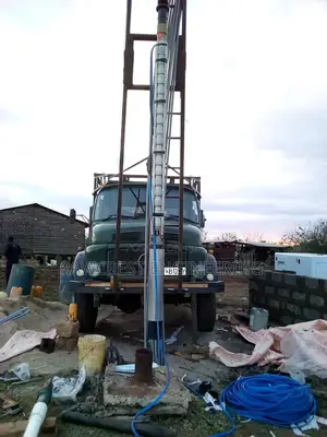 Borehole Drilling Test Pumping and Pump Fishing