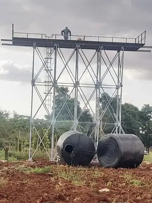 Steel Tower Installation And Drilling Services