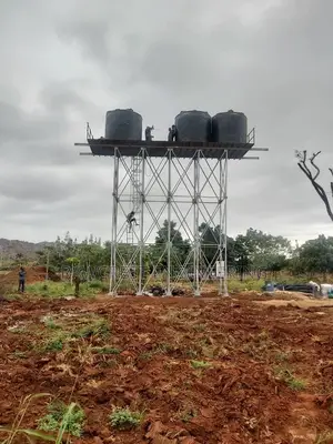 Steel Tower Installation And Drilling Services