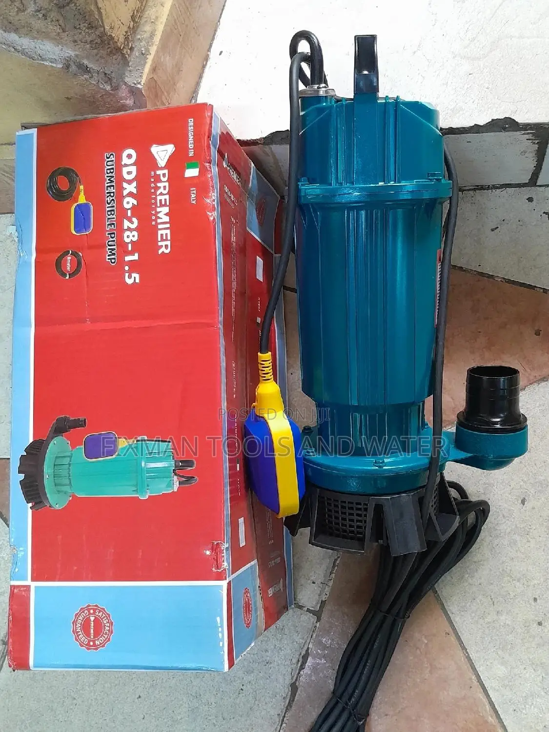 Waste Water Premier Water Pump Sewage 2 Hp 28M