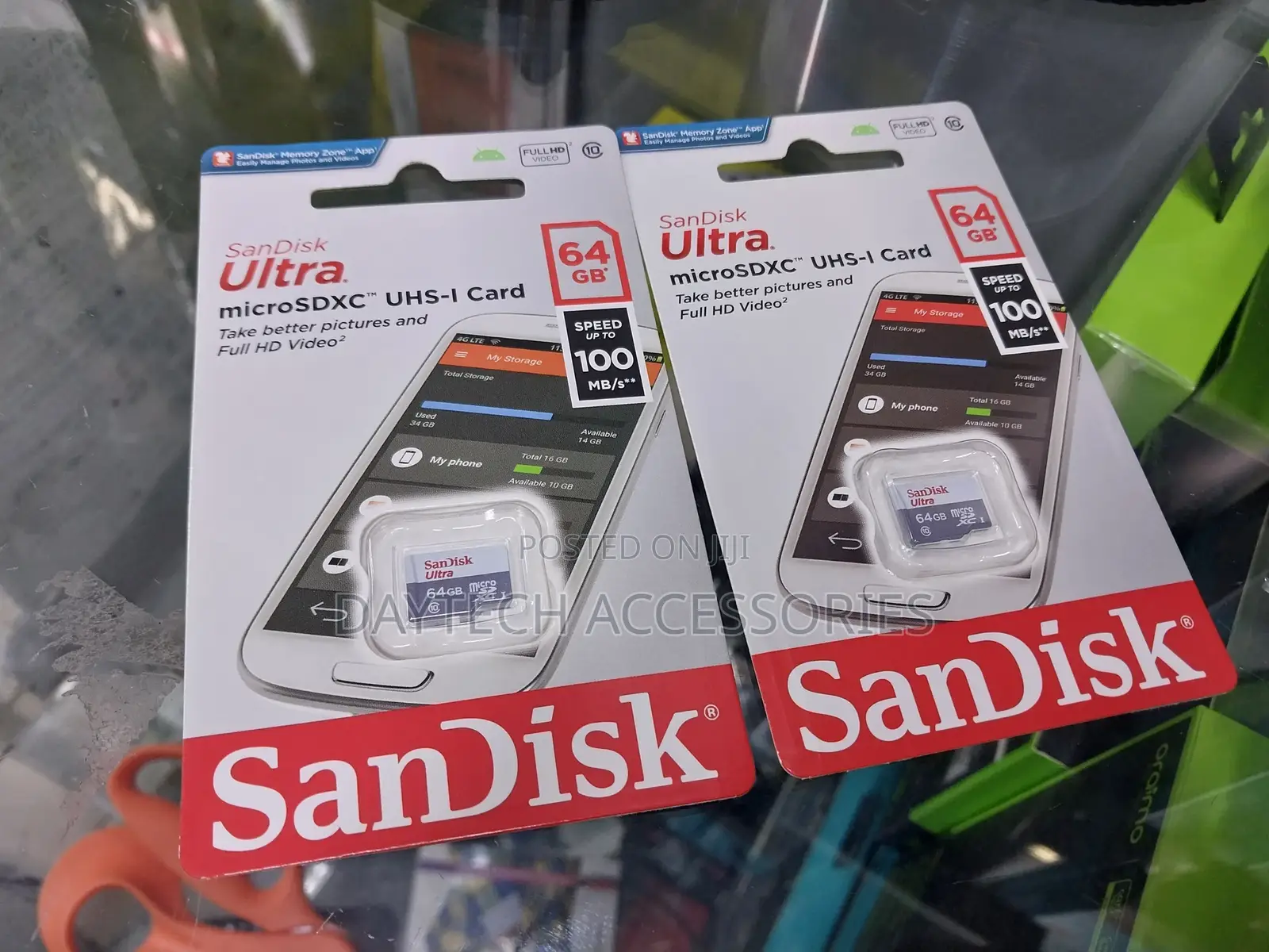 Sandisk Ultra 64 Gb Microsdxc Memory Card Up to 100 Mb/S,