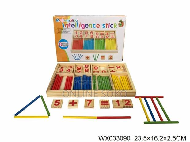 Pre School Mathematical Intelligence Stick Educational Toy - thumbnail 3