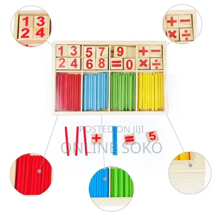 Pre School Mathematical Intelligence Stick Educational Toy
