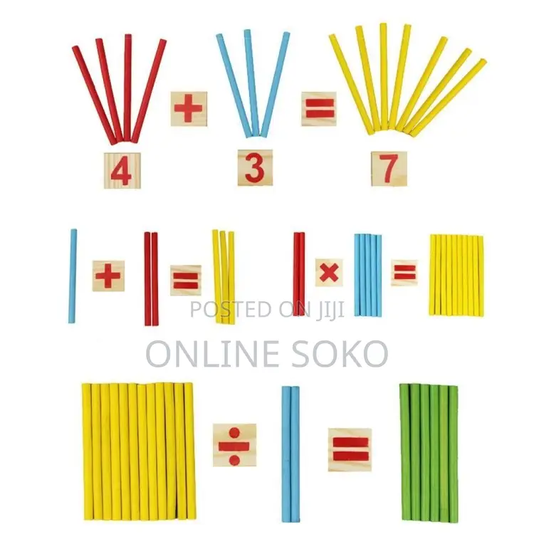 Pre School Mathematical Intelligence Stick Educational Toy