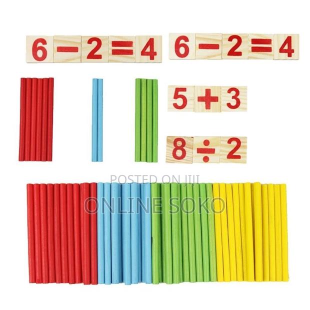 Pre School Mathematical Intelligence Stick Educational Toy - thumbnail 5