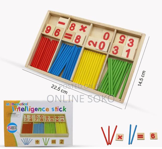 Pre School Mathematical Intelligence Stick Educational Toy - main view