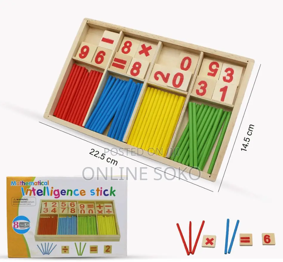 Pre School Mathematical Intelligence Stick Educational Toy